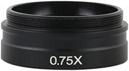Комплект аксесоари за микроскоп за възрастни 0.5 X/X 0.35/2X/1X/0.75 X Допълнителен обектив Стъклена леща е 42 мм за обектива