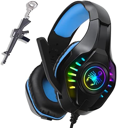 Детска слушалки YOUXU за нов преносим таблет Xbox One PS4 с микрофон, външни слушалки, шумопотискане, стереофоническим басовым
