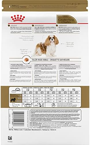 Суха храна за кучета Royal Canin Cavalier King Charles Spaniel за възрастни, специфични за породата, 10 кг в опаковка