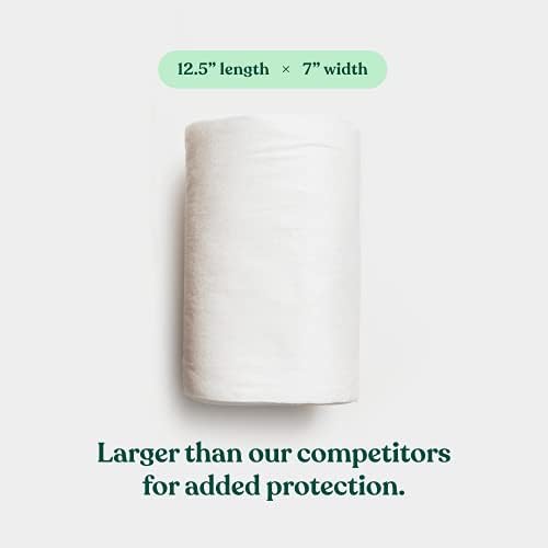 5-слойни тъканни втулки за памперси Naturals, пелените за многократна употреба за памперси с ластовицами (опаковка от 12 броя) и бамбукови