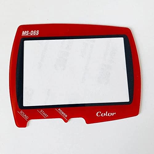 Защитно фолио за стъклени лещи за замяна на обектива Wonder Swan Color WSC Screen (Червен)