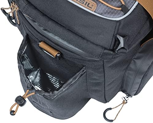Велосипедна чанта Basil Майлс, Чанта за багаж, Pro, която е Съвместима с ROSICA, 9-36 л, Водоустойчив