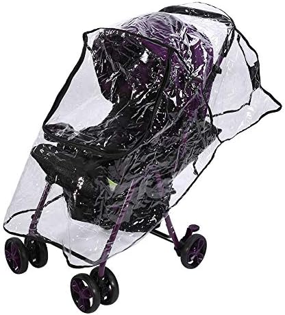 BORDSTRACT 1 бр., Дъждобран за детска количка, Водоустойчив mosquito net За Бебешки Колички, Универсални Ветрозащитный Аксесоар