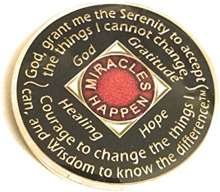 Линия за възстановяване на 12-годишно Черно-Червено Трехпластинчатый Медальон NA - Чип, Монета, монета на залога