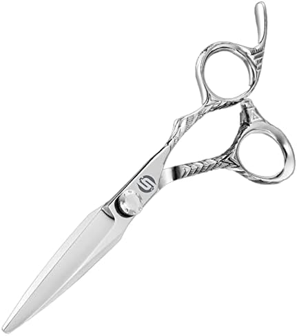 Ножица за подстригване на коса с Професионално качество 6 инча - Ножици за фризьори - Стомана SUS 440C (Ножици за коса)