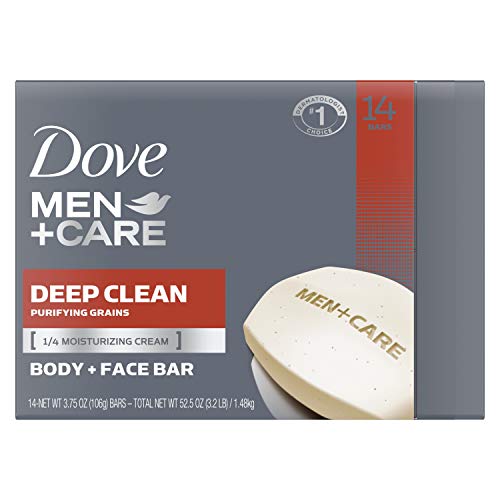 Мъжки батончиковое сапун Dove Men + Care е По-хидратиращ от батончиковое сапун Deep Clean Ефективно Отмива бактериите, подхранва кожата 3,75