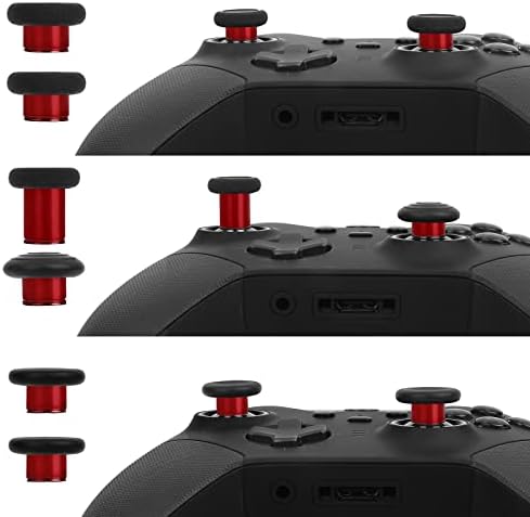 Метални джойстици за Xbox One Elite Controller Series 2, Аксесоари, Сменяеми магнитни бутон 13 в 1 комплектът включва 6
