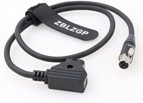 ZBLZGP D-tap за Мини-4-номера за контакт Конектора XLR Кабел Захранване, за монитор TVLogic VFM Alphatron EVF