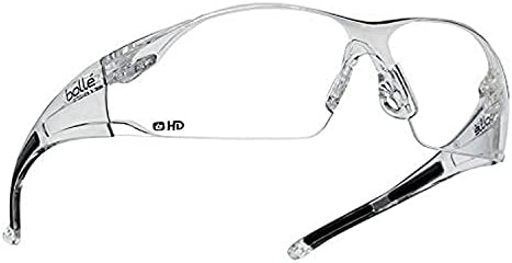 Защитни очила Bolle Safety RUSH с Тъмно янтарными лещи и зоната на рамки
