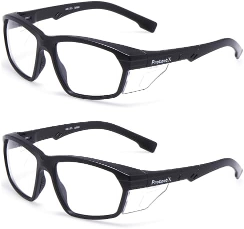 ProtectX 2 опаковки Свръхлеки Защитни очила и Регулируем Кабел каишка за определяне на точки ProtectX без опашка: Слънчеви очила,