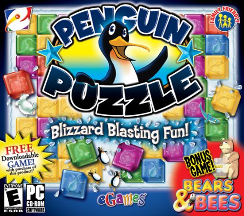 Пъзел игра с пингвини (калъф за бижута) - PC