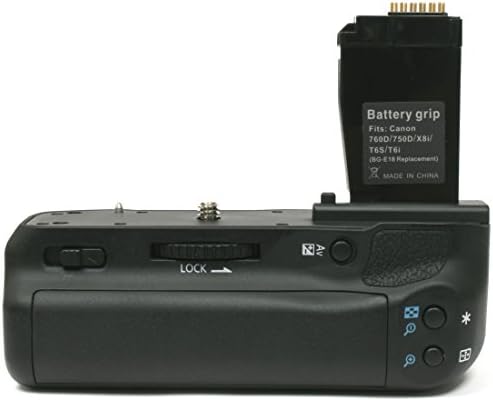 Батарейная дръжка Wasabi Power за Canon BG-E18 и Canon LP-E17