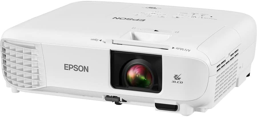 Epson, EPSV11H981020, Хладно проектор PowerLite E20 3LCD, по 1 на всяка, Бял
