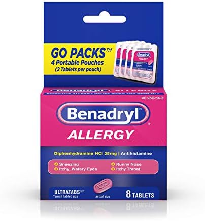 Benadryl Allergy ULTRATAB 8 Опаковки