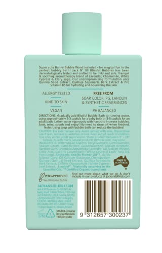 Джак N' Jill Natural Bathtime Baby Wash - Детски сапун за чувствителна кожа, хипоалергичен Детско средство за измиване на лицето, Без ароматизатори