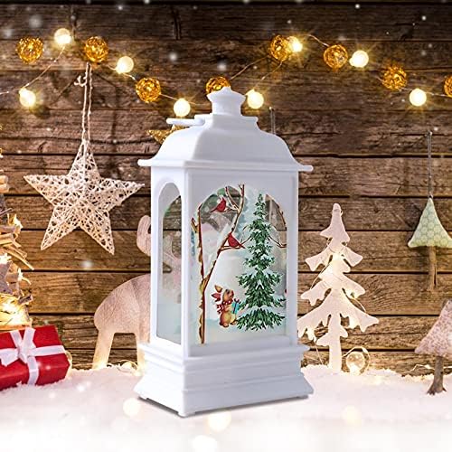 Коледна Украса за закрити помещения и на открито Страхотни Коледни Украси 2021 Персонализирани Коледна Украса Пластмасови Ins Свещник Лампа