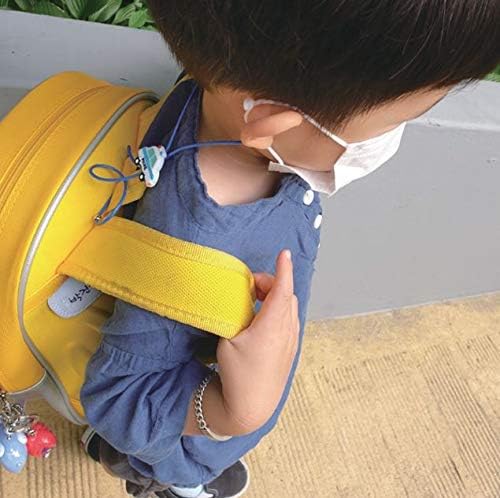 Регулируема каишка за маска за деца - Удобна защитна маска и държач за очила - Виси на врата, удобно и под ръка, - Не губете своите маски!