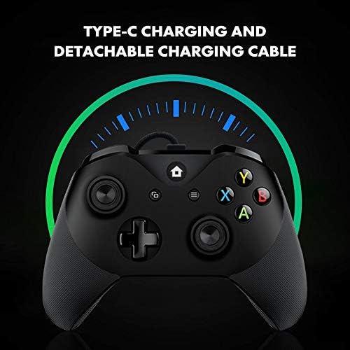 Сменяем кабел контролер за Xbox Series X & S: Актуализиран джойстик-Жак за слушалки-Режим бутоните за стартиране - Съвместим