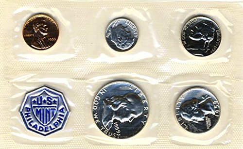 1959 - Комплект от 5 монети Сребро Проба