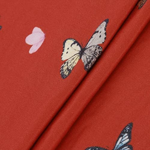 Дамски тениски Свободно Намаляване с пеперуда, Дантелени Блузи С Дълбоко V-образно деколте, Тениски с Къс Ръкав и Отворени Рамене, Тениски