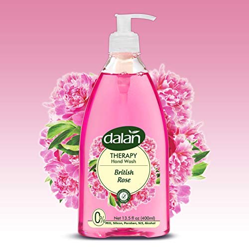 Ультраувлажняющее течен сапун за ръце Dalan Therapy British Rose за нормална и Суха ръка с усещането за свежест, чистота и мекота