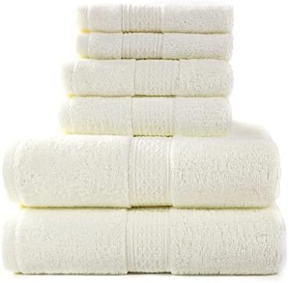 Комплект памучни хавлиени кърпи MJWDP, Меко и Супер Впитывающее Кърпа за Ръце, Гъба за Семейния Банята, Комплект кърпи от