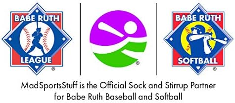 Бейзболни чорапи MadSportsStuff - за момчета или Мъже, Момичета или Жени - Младежки и Възрастни размери