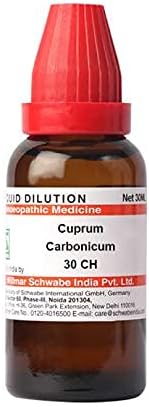 Д-р Уилмар Швабе Индия Отглеждане на Cuprum Carbonicum 30 CH-30 мл за Разплод