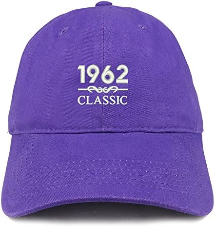 Моден Магазин за дрехи Classic 1962 Бродирани Ретро Мек Памучен бейзболна шапка