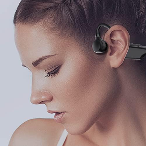 Безжични Слушалки, Bluetooth-Втулки, на стерео слушалки с костна проводимост, Водоустойчиви Слушалки за спорт на открито с