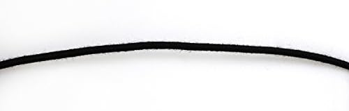 Кръгла гума NASKA 16099, 4 броя, 0,09 инча (2,3 mm) на Ширина, ролка 13,1 фута (4 м), черен