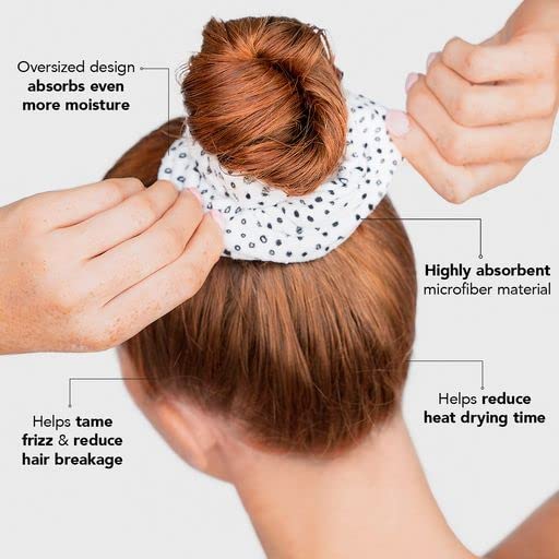 Дъвка за хавлии в стил Кич - Ультрамягкие Дъвка за коса от микрофибър за жени | Дъвка за кърпи за Мокри косата | Големи Дъвка за