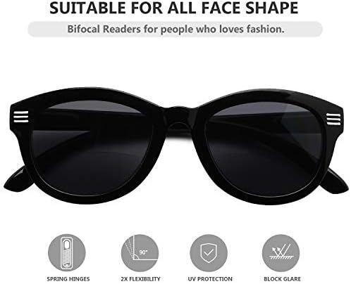 Eyekepper, 4 опаковки Бифокальных Очила За четене, Женски Бифокални Ридеры в стил Котешко око