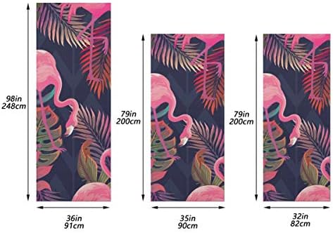 ENEVOTX Дръжки на Седалките за Класната стая Красиви Безшевни Вектор Тропически Розови Вратата на Плевнята, Декоративни Здрави Тъканни