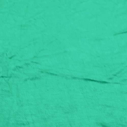 Стилна кърпа Лек трикотаж от вискозного ликра - 160 ГОРИВО (проба проба (7 x10 инча), Kelly Green N)