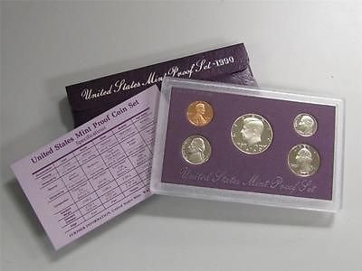 Набор от пробни монети, Монетен двор на САЩ 1990-те години