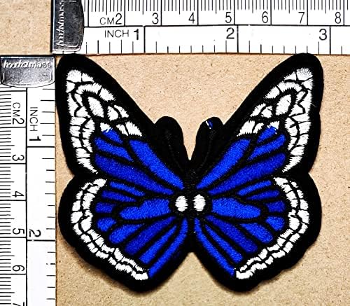 Салфетки Плюс 2 елемента. Мультяшная Красива Нашивка във формата на Пеперуда-на Насекомо, Бродирани Иконата, Желязо Пришитая