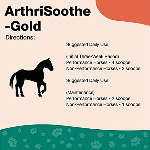 NaturVet ArthriSoothe Gold Подобрена добавка за стави Коне Прах – За здравословно функциониране на ставите при конете – Съдържа