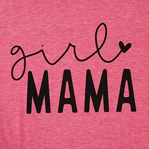 Риза за мама за момичета, Женски Сладки Тениски с Надпис Мама Лайф, Тениски за Деня на Майката, Подарък Тениски с Писмото Принтом,