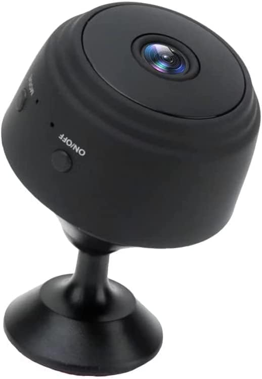 MEGCCR 1080P Безжична Домашна камера за сигурност 2.4 GH WiFi, обектив Нощно виждане с ъгъл на видимост от 150 °, Двустранен запис
