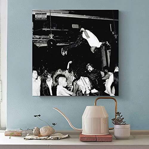 ARINAL Playboi Carti Плакат с подсветка Платно Плакат Стенни Декоративни Художествена Живопис Хол Украса Спални Подарък Без рамка-style12x12