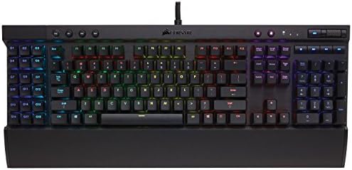 Ръчна Детска клавиатура Corsair Gaming K95 RGB, Черешово-кафяв MX
