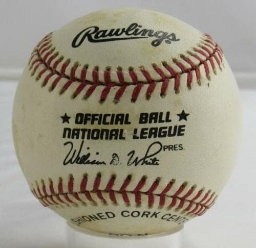 Джейсън Исрингхаузен Подписа Автограф Rawlings Baseball B88 - Бейзболни Топки С Автографи