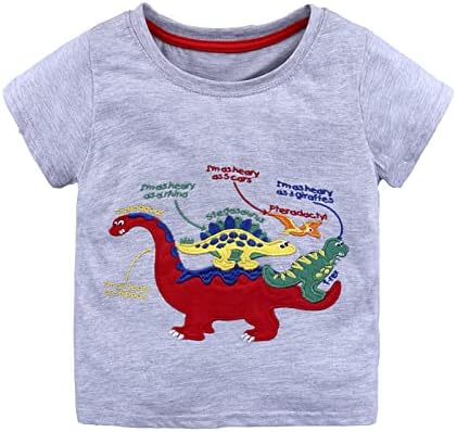 Великденски Ризи за Малки Момичета, Забавни Тениски с Къс Ръкав с Мультяшными Животни, Памучен Тениска за Момичета, Великденски Тениски