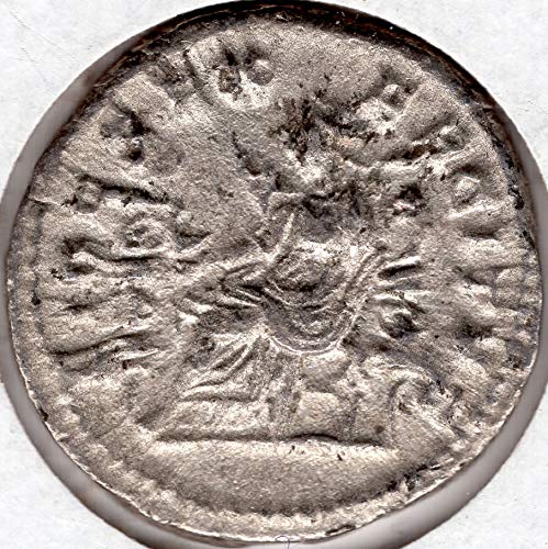 218 IT древнеримская монета Elagabalus denarius Fine NGC