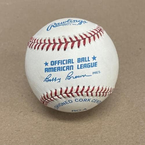 Томи Джон подписа OAL Baseball Auto Голограммой B & E - Бейзболни топки с Автографи