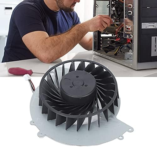 Вътрешен Охлаждащ вентилатор KIKYO, Игри Охлаждащ Вентилатор 3‑Пинов Конектор За подмяна на Радиатора е Подходящ за Sony Playstation 4/PS4‑1200/CUH‑1215a