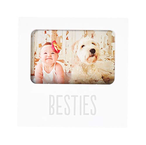 Рамка за снимка за спомен от Kate & Milo Besties, Рамка на паметта за бебето и домашните любимци за най-добрите приятели, Неутрални по отношение
