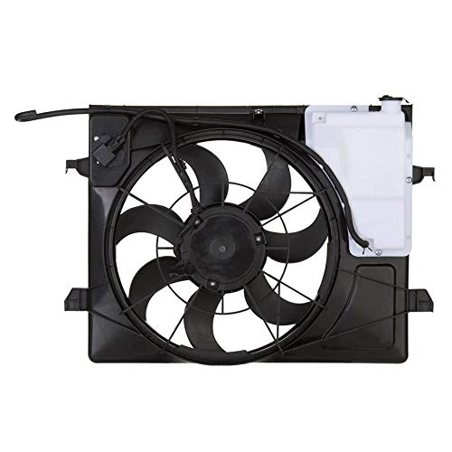 Рядък Електрически Нов вентилатор за охлаждане, който е съвместим с Kia Forte 2012-2013 на номер детайли 25350-1M000 253501M000 25380-1M050