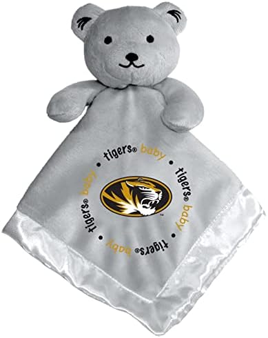 Грей Охрана плюшено мече на Baby Fanatic - NCAA Missouri Тайгърс - Официално Лицензиран Snuggle Buddy